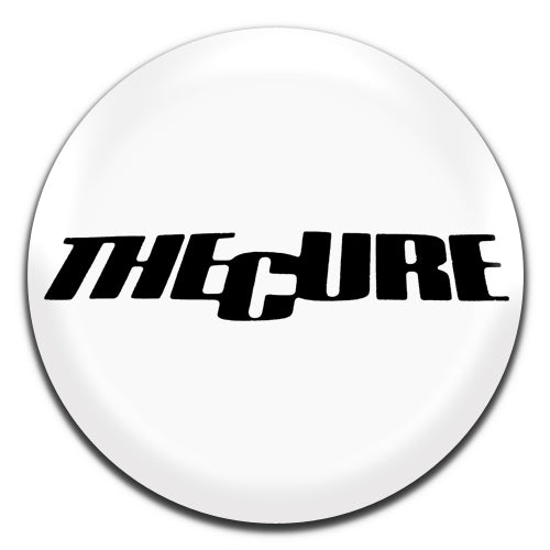 The Cure White Alternative Rock Goth Indie New Wave 80's 25mm / 1 Inch D-pin Button Badge