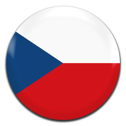 Czech Republic Flag 25mm / 1 Inch D-pin Button Badge