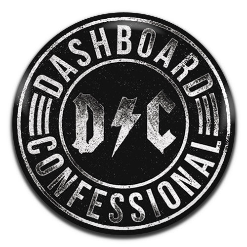 Dashboard Confessional Alternative Rock Emo Indie Band 00''s 25mm / 1 Inch D-pin Button Badge