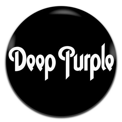 Deep Purple Black Heavy Rock Band Prog Metal 60's 70's  25mm / 1 Inch D-pin Button Badge