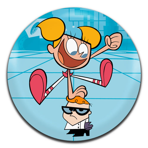 Dexter's Laboratory Animated Kids TV Series 90's 00's 25mm / 1 Inch D-pin Button Badge