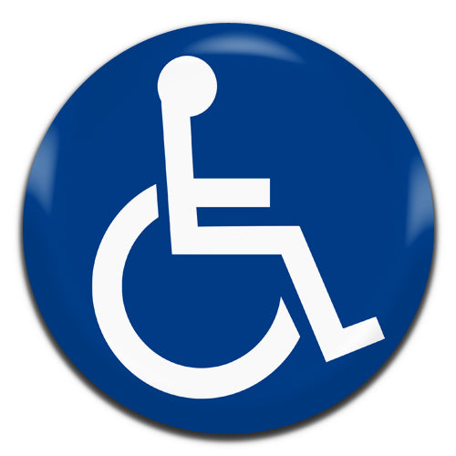Disabled Sign 25mm / 1 Inch D-pin Button Badge