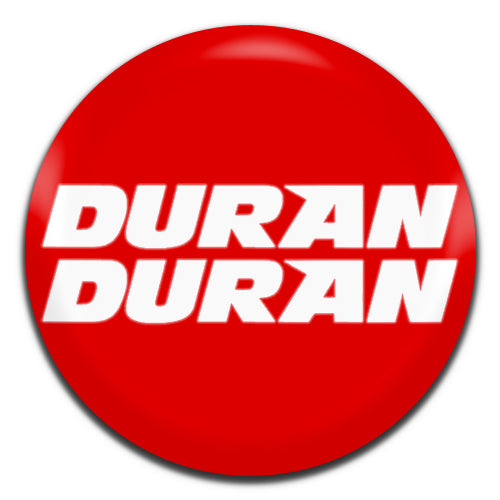 Duran Duran Red White New Wave Synth Pop 80's 25mm / 1 Inch D-pin Button Badge