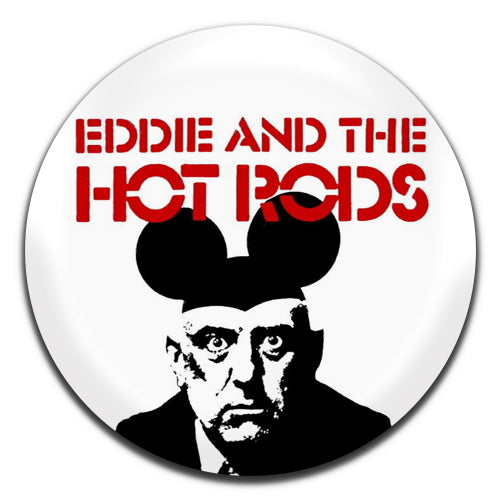 Eddie And The Hot Rods Punk Rock Band 70's 80's 25mm / 1 Inch D-pin Button Badge