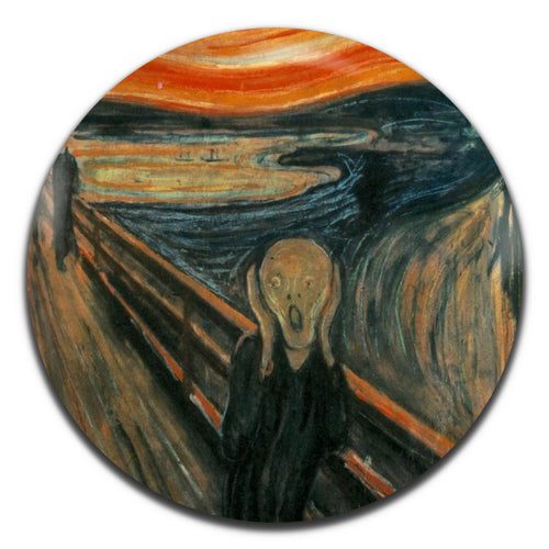 Edvard Munch The Scream Art 25mm / 1 Inch D-pin Button Badge