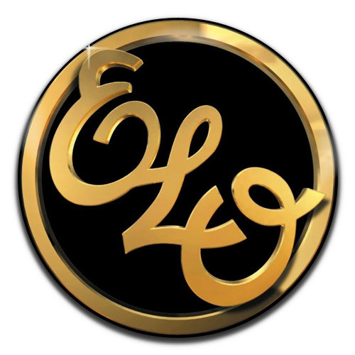 Electric Light Orchestra ELO Gold Rock Prog Band 70's 25mm / 1 Inch D-pin Button Badge