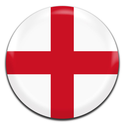 England Flag 25mm / 1 Inch D-pin Button Badge