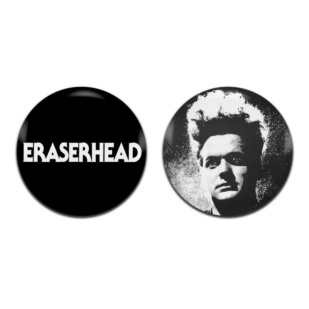 Eraserhead Movie Surrealist Horror Film 70's 25mm / 1 Inch D-Pin Button Badges (2x Set)