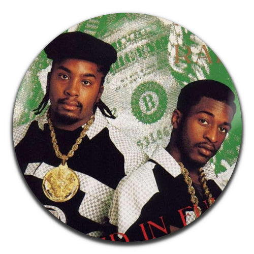 Eric B & Rakim Hip Hop Rap 80's 90's 25mm / 1 Inch D-pin Button Badge