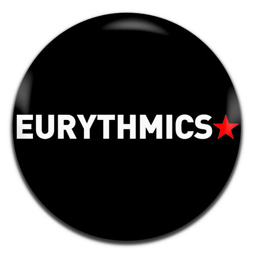 Eurythmics Black Synth Pop New Wave Pop 80's 25mm / 1 Inch D-pin Button Badge