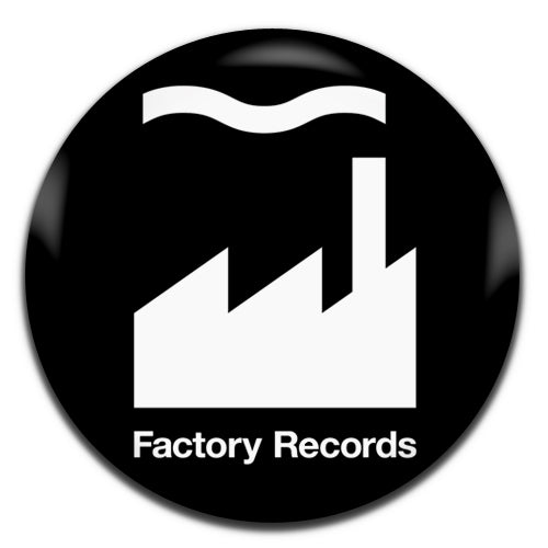 Factory Records Black Hacienda Madchester 80's 90's 25mm / 1 Inch D-pin Button Badge
