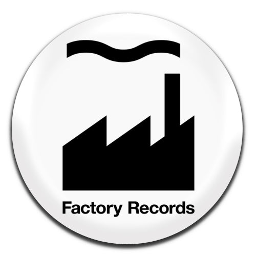 Factory Records White Hacienda Madchester 80's 90's 25mm / 1 Inch D-pin Button Badge
