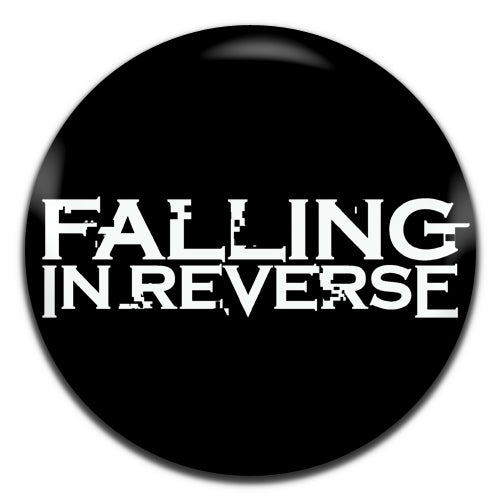 Falling In Reverse Metalcore Post Hardcore Rock Metal Band 00's Black 25mm / 1 Inch D-pin Button Badge