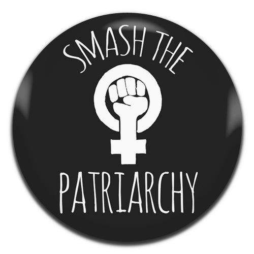 Smash The Patriarchy Feminism Feminist 25mm / 1 Inch D-pin Button Badge