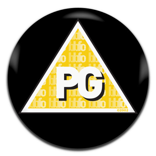 PG Certificate Movie Film 25mm / 1 Inch D-pin Button Badge