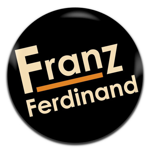 Franz Ferdinand Black Indie Rock Band 00's 25mm / 1 Inch D-pin Button Badge