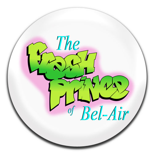 Fresh Prince of Bel Air White Kids TV 80's 90's  25mm / 1 Inch D-pin Button Badge