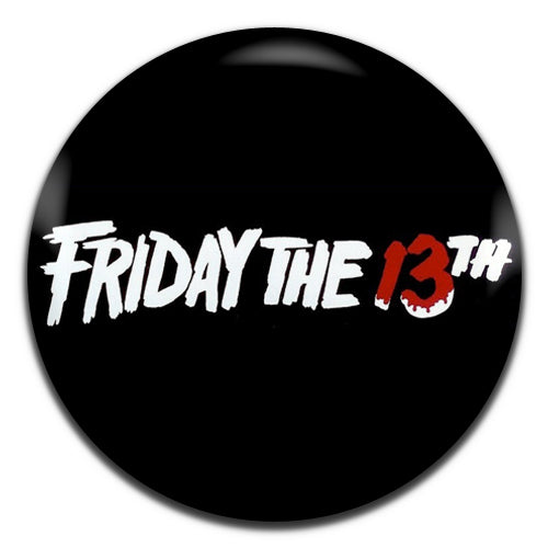 Friday The 13th Movie Horror Film 80's 25mm / 1 Inch D-pin Button Badge