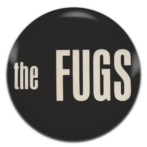 The Fugs Black Psychedelic Rock Folk 60's 25mm / 1 Inch D-pin Button Badge