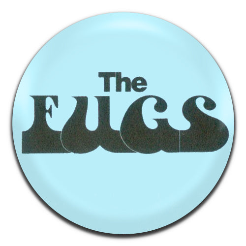 The Fugs Blue Psychedelic Rock Folk 60's 25mm / 1 Inch D-pin Button Badge