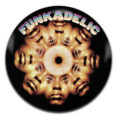 Funkadelic Black Funk Psychedelic Rock Band 70's 25mm / 1 Inch D-pin Button Badge