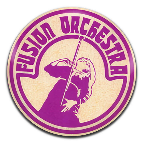 Fusion Orchestra Prog Progressive Rock Band 70's 25mm / 1 Inch D-pin Button Badge