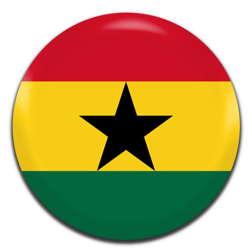 Ghana Flag 25mm / 1 Inch D-pin Button Badge