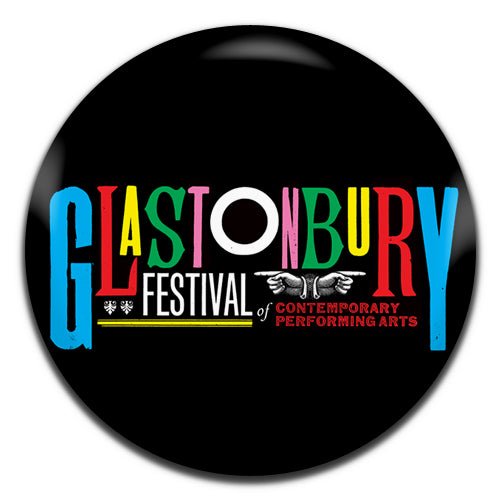 Glastonbury Music Festival 25mm / 1 Inch D-pin Button Badge