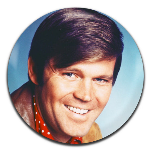 Glen Campbell Country Rock Pop Singer 60's 70's 25mm / 1 Inch D-pin Button Badge