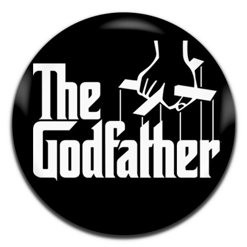 The Godfather Black Movie Gangster Film 70's 25mm / 1 Inch D-pin Button Badge