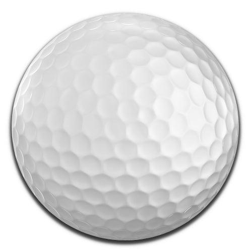 Golf Ball Sports Novelty 25mm / 1 Inch D-pin Button Badge