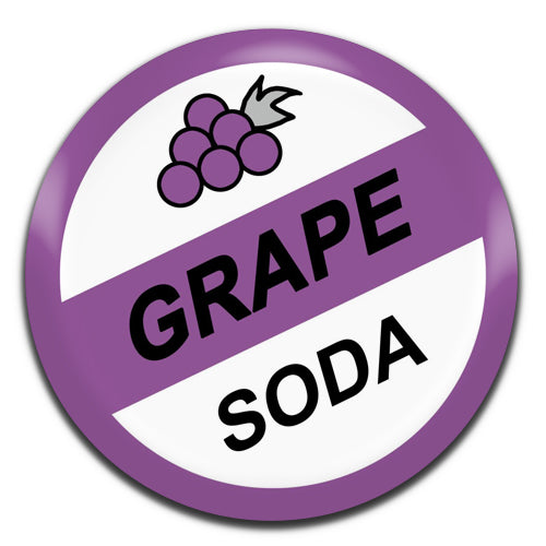 Grape Soda Novelty 25mm / 1 Inch D-pin Button Badge