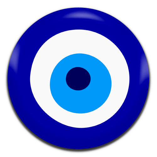 Greek Eye 25mm / 1 Inch D-pin Button Badge