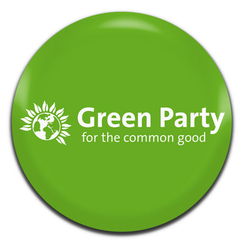 Green Party Politics 25mm / 1 Inch D-pin Button Badge