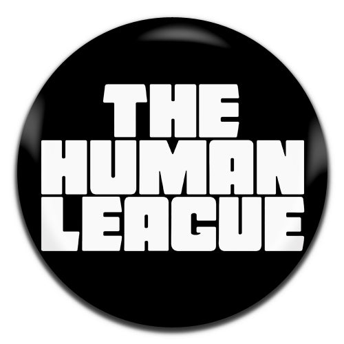 The Human League Black New Wave Synth Pop 80's 25mm / 1 Inch D-pin Button Badge