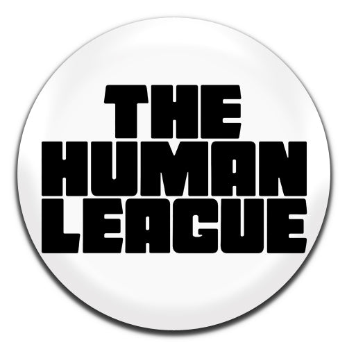 The Human League White New Wave Synth Pop 80's 25mm / 1 Inch D-pin Button Badge