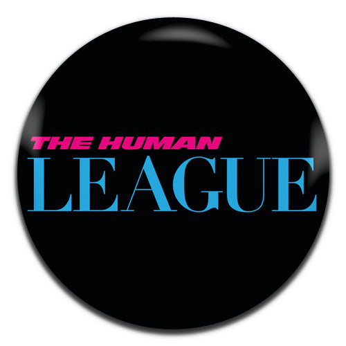 The Human League Black Blue New Wave Synth Pop 80's 25mm / 1 Inch D-pin Button Badge