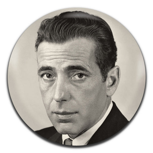 Humphrey Bogart Classic Movie Film Actor 40's 50's 25mm / 1 Inch D-pin Button Badge