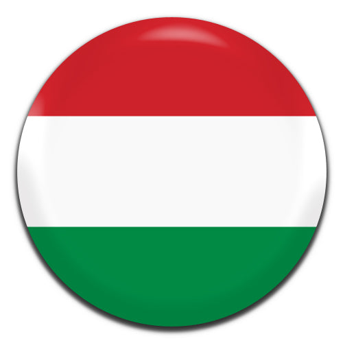 Hungary Flag 25mm / 1 Inch D-pin Button Badge