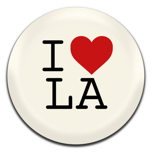 I Heart LA 25mm / 1 Inch D-pin Button Badge