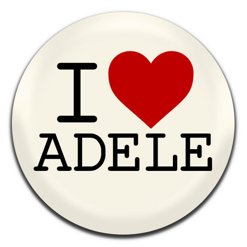 I Heart Adele 25mm / 1 Inch D-pin Button Badge