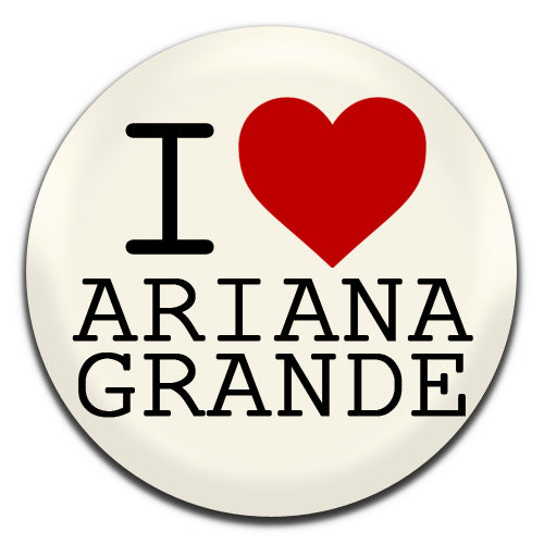 I Heart Ariana Grande 25mm / 1 Inch D-pin Button Badge