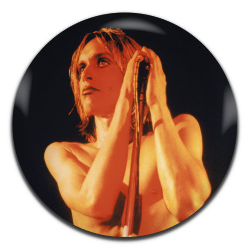 Iggy Pop Garage Rock Punk 70's 25mm / 1 Inch D-pin Button Badge