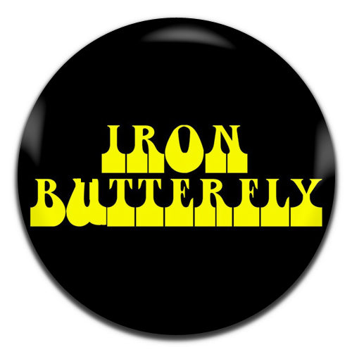 Iron Butterfly Black Psychedelic Rock Band 60's 25mm / 1 Inch D-pin Button Badge