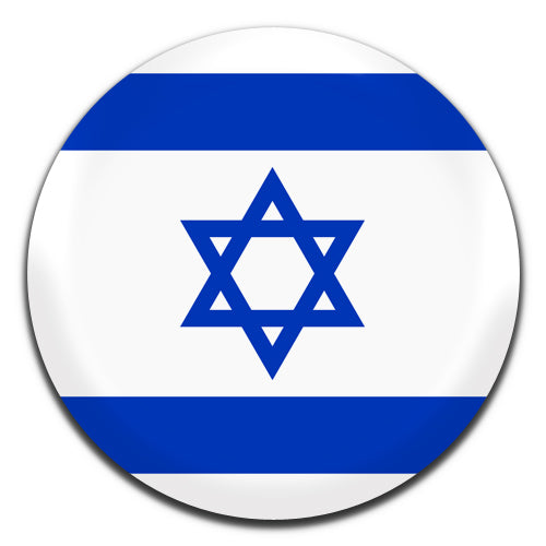Israel Flag 25mm / 1 Inch D-pin Button Badge