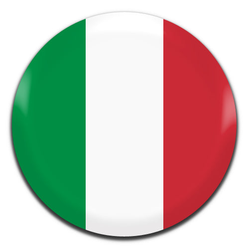 Italy Flag 25mm / 1 Inch D-pin Button Badge