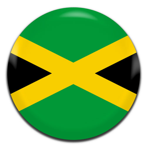Jamaica Flag 25mm / 1 Inch D-pin Button Badge