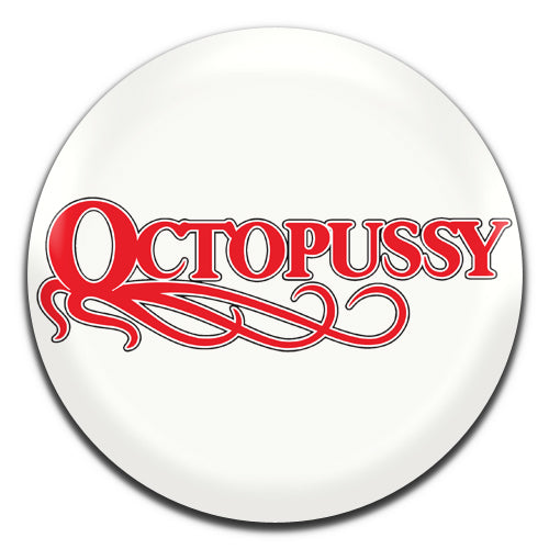 Octopussy James Bond Spy Movie Film 80's 25mm / 1 Inch D-pin Button Badge