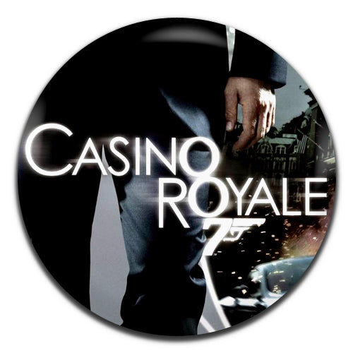 Casino Royale 2006 James Bond Movie Spy Action Film 00's 25mm / 1 Inch D-pin Button Badge