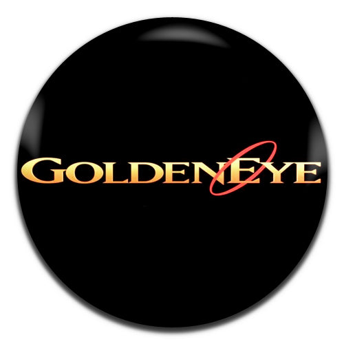 Golden Eye James Bond Movie Spy Film 90's 25mm / 1 Inch D-pin Button Badge